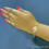 Thumbnail: Rose gold polished bracelet