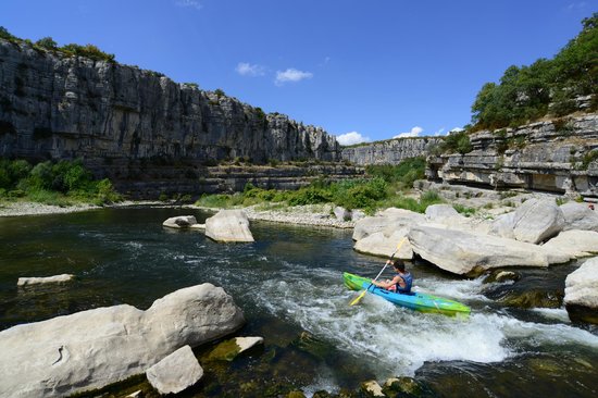 canoe Ruoms Ardeche