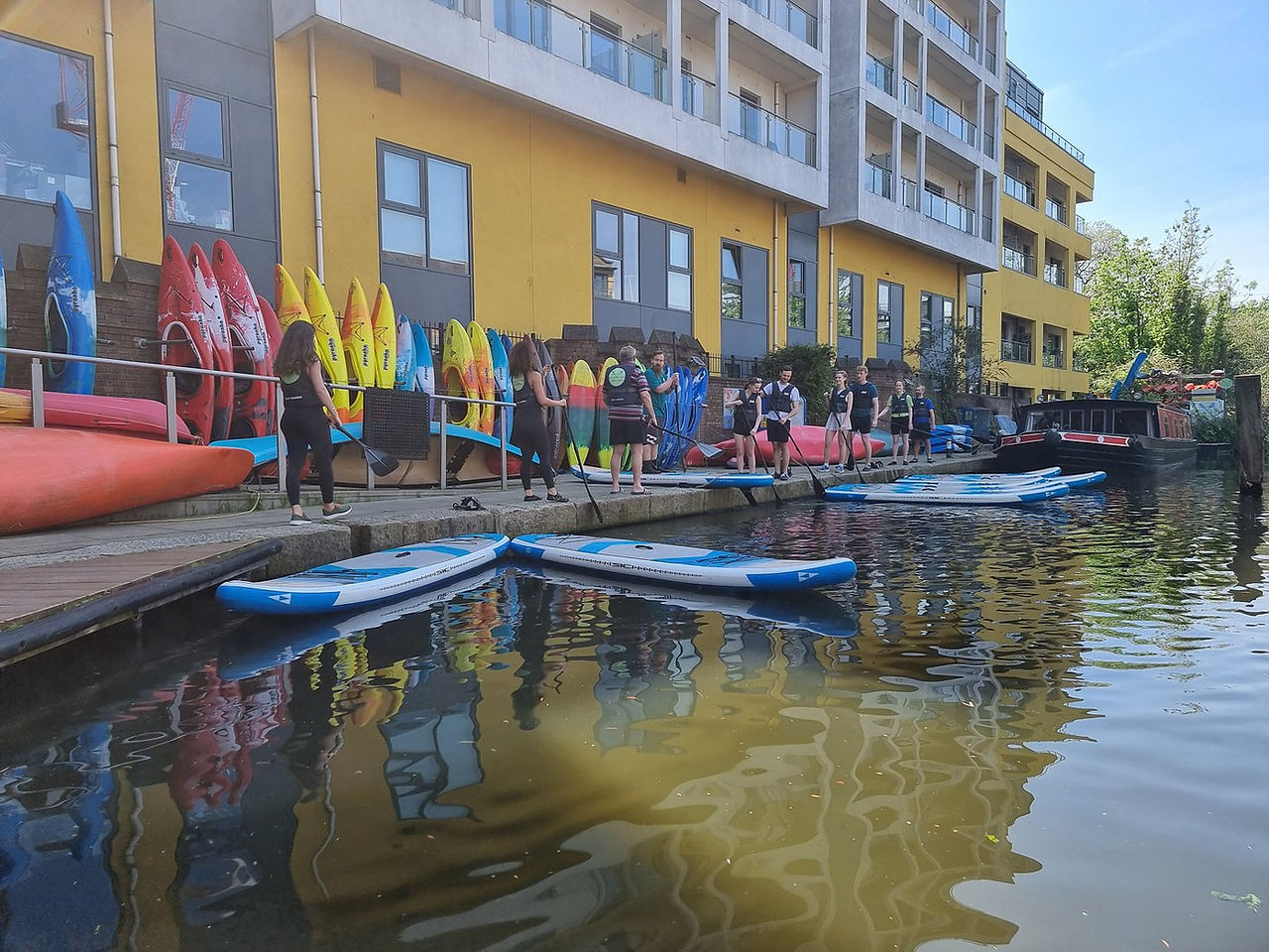 o hacer kayak en Londres