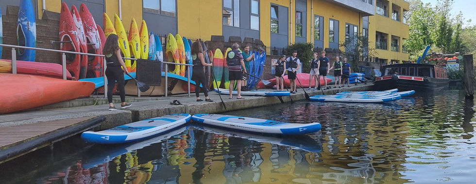 o hacer kayak en Londres
