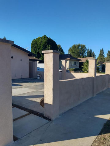 Another Smooth Stucco by the team at bardales Concrete