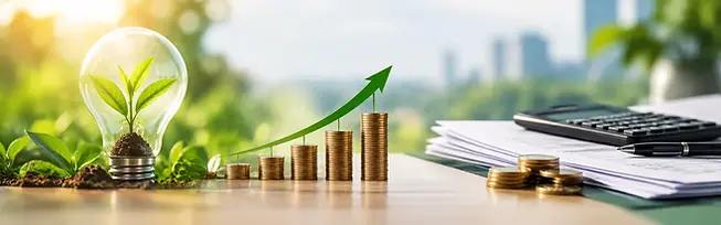 Energía verde y crecimiento financiero.webp