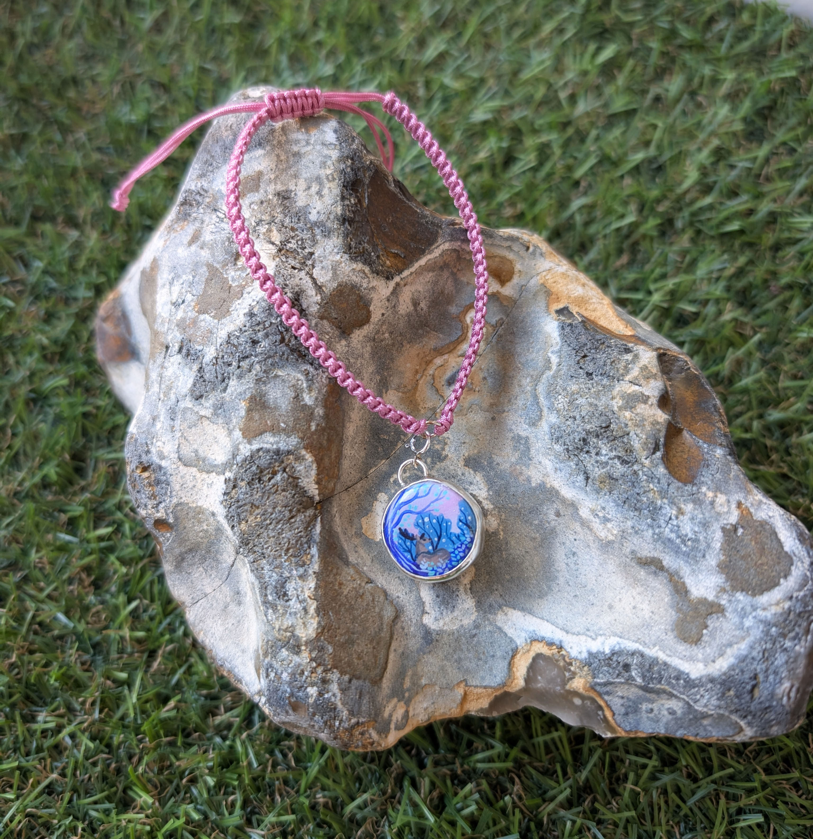 Sleeping stag charm bracelet - JEWELLERY - NICKY STOCKLEY