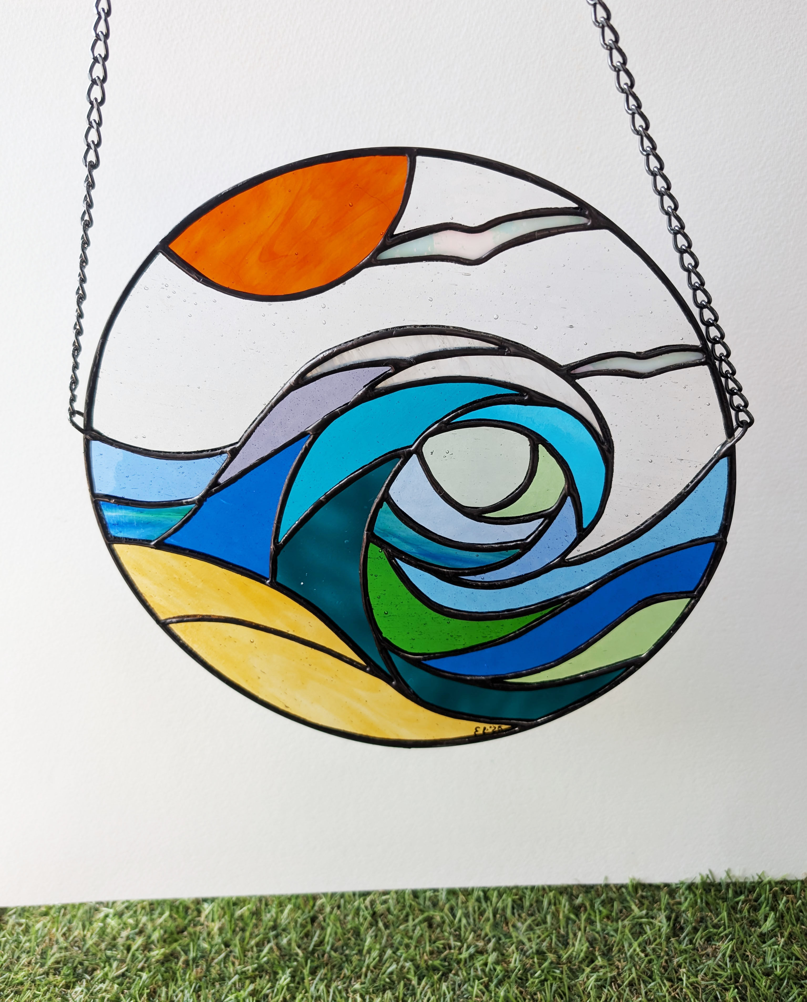 Sunset swirl - GLASS - ELVIRA HENRY