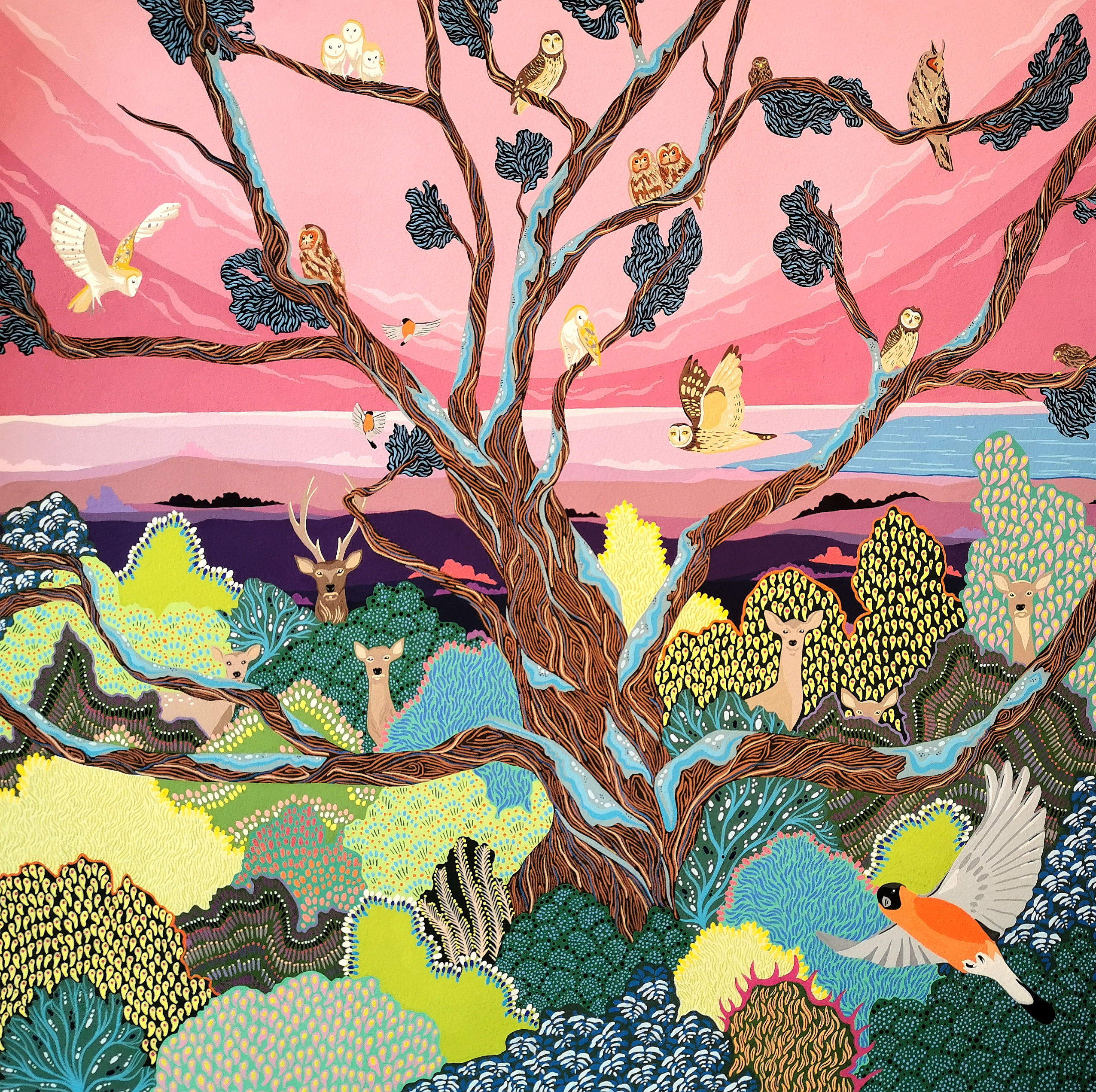 Held by trees - PRINT - NICKY STOCKLEY