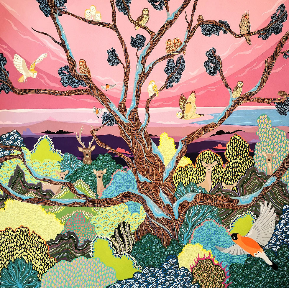 Held by trees - PRINT - NICKY STOCKLEY