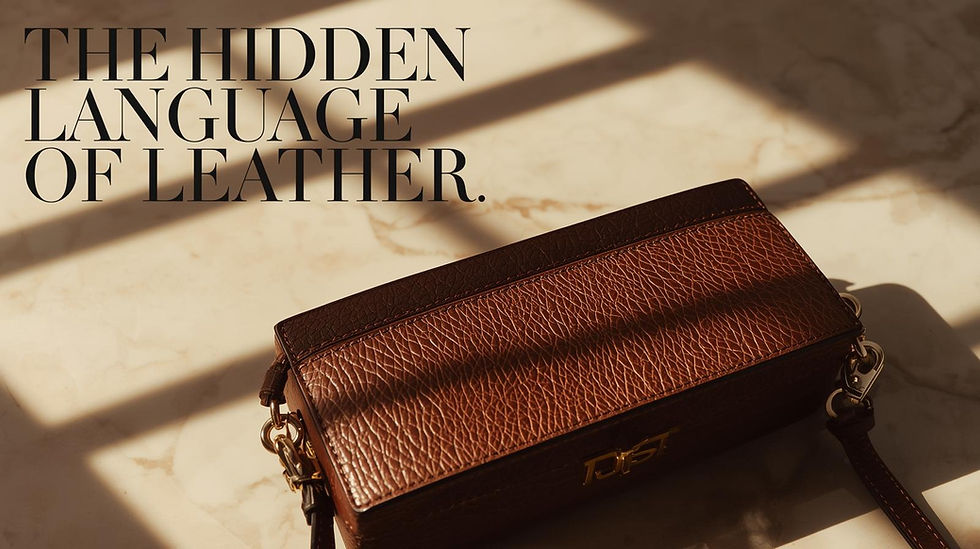 The Hidden Language of Leather What Your Bag Says About You