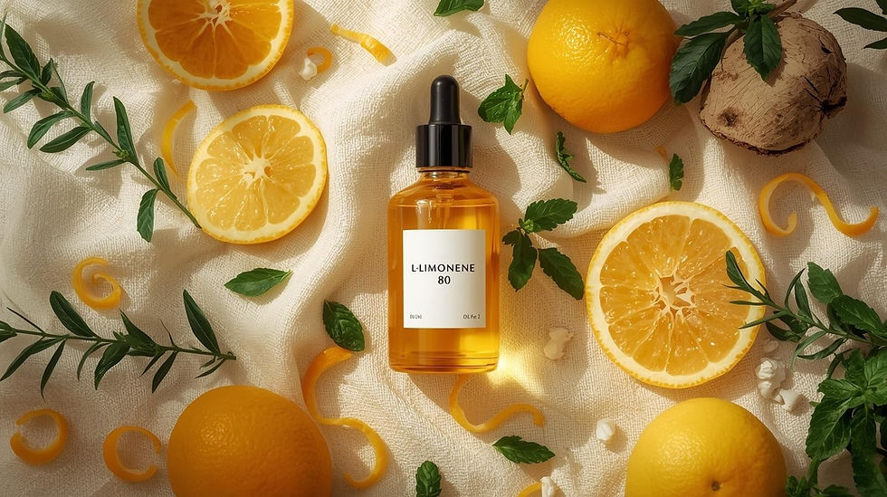 l-Limonene 80 яркая, натуральная цитрусовая молекула для современных свежих композиций