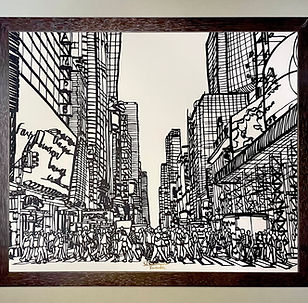 location sketch.ｰNew York2017ｰ