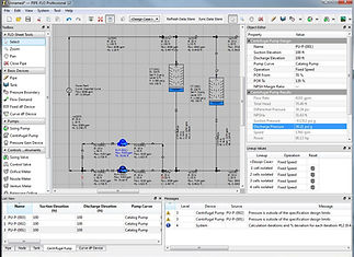 Fluid mechanics calculations