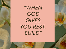Rest. Peace. Build. And Repair.