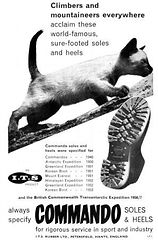 Vintage advert - Itshide Commando 1950s.