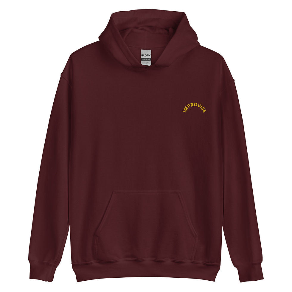 Miniatura: Unisex Hoodie "IMPROVISE'