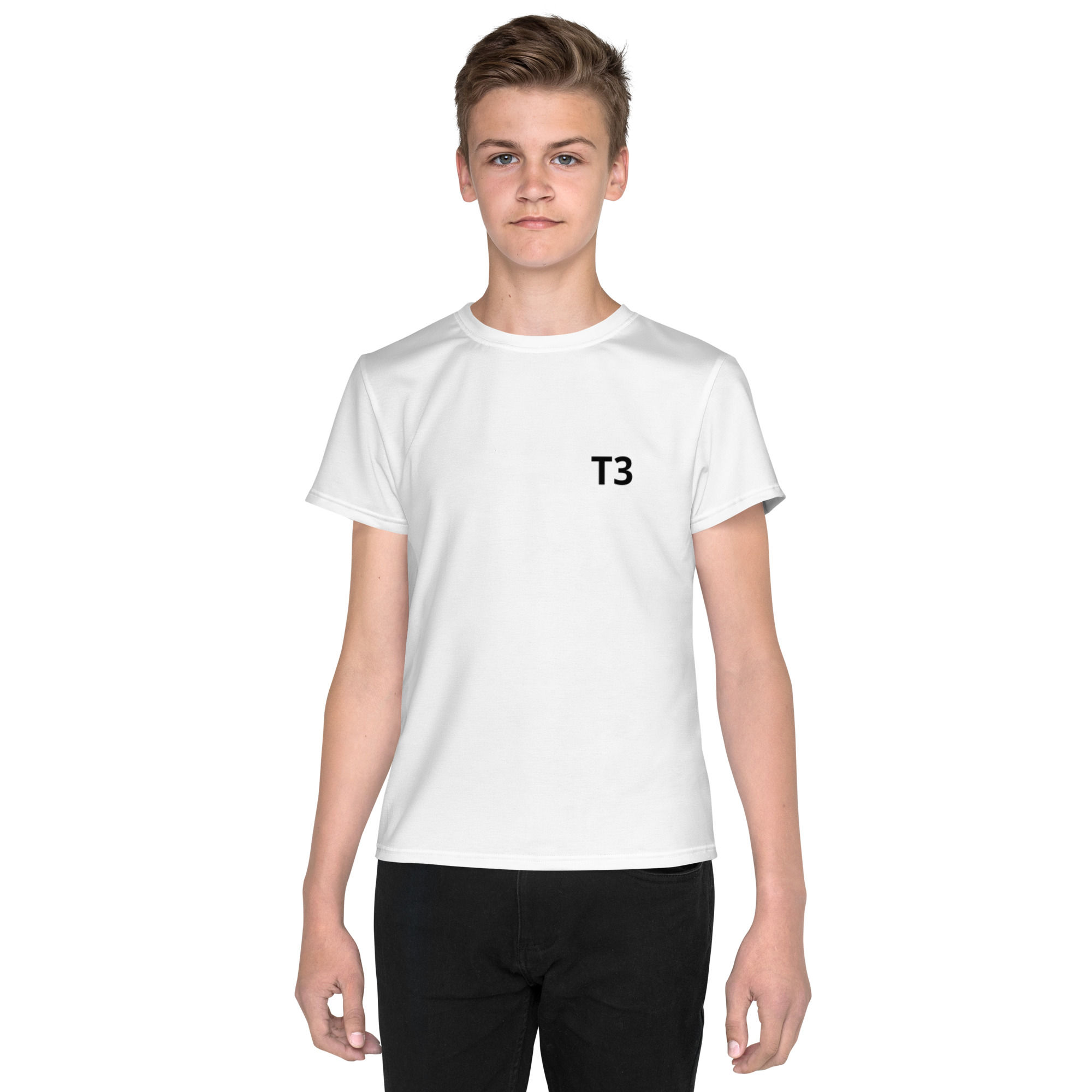 Youth Crew Neck T-Shirt " I Will Not Lie"