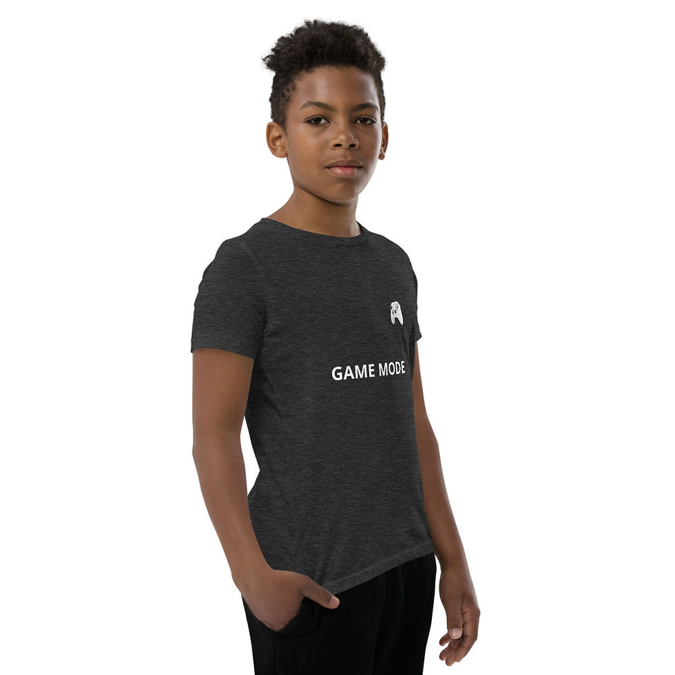 Thumbnail: Youth Short Sleeve T-Shirt "Game Mode"