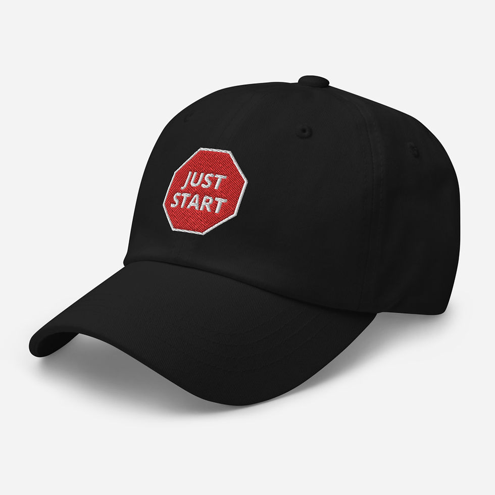 Miniatura: Dad Hat " JUST START"