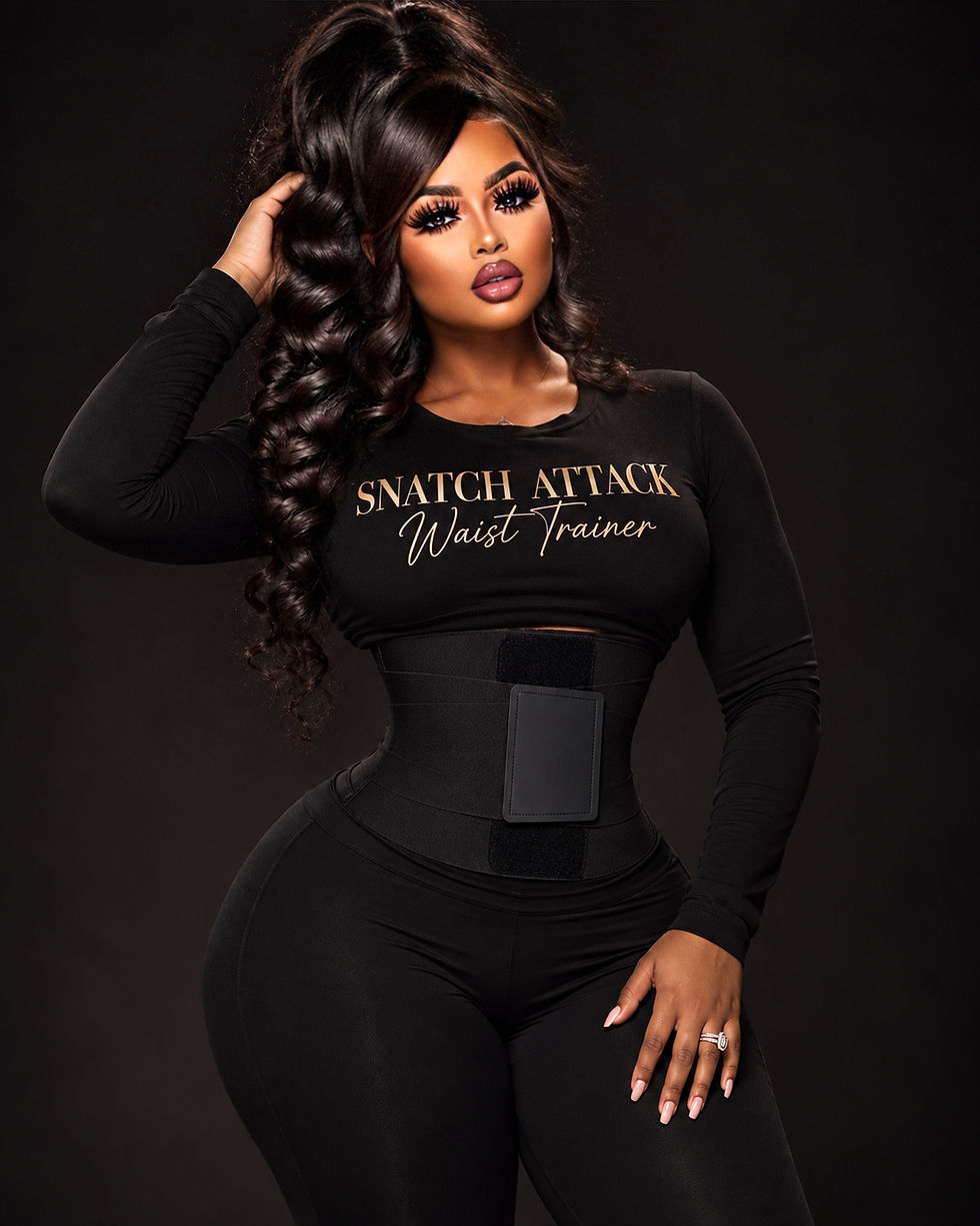 Thumbnail: Snatch Attack™ Waist Trainer | Double-Belt Compression Trainer