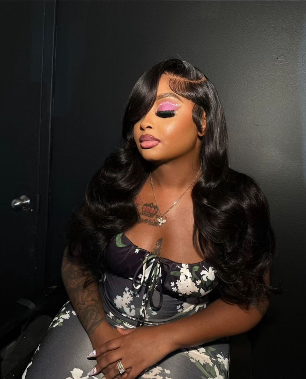 Thumbnail: 5x5 Black Body wave  Closure wig