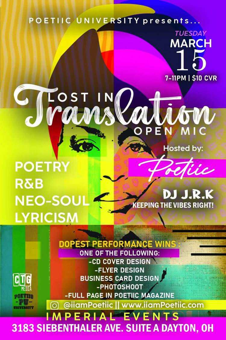 Lost in Translation OPEN MIC