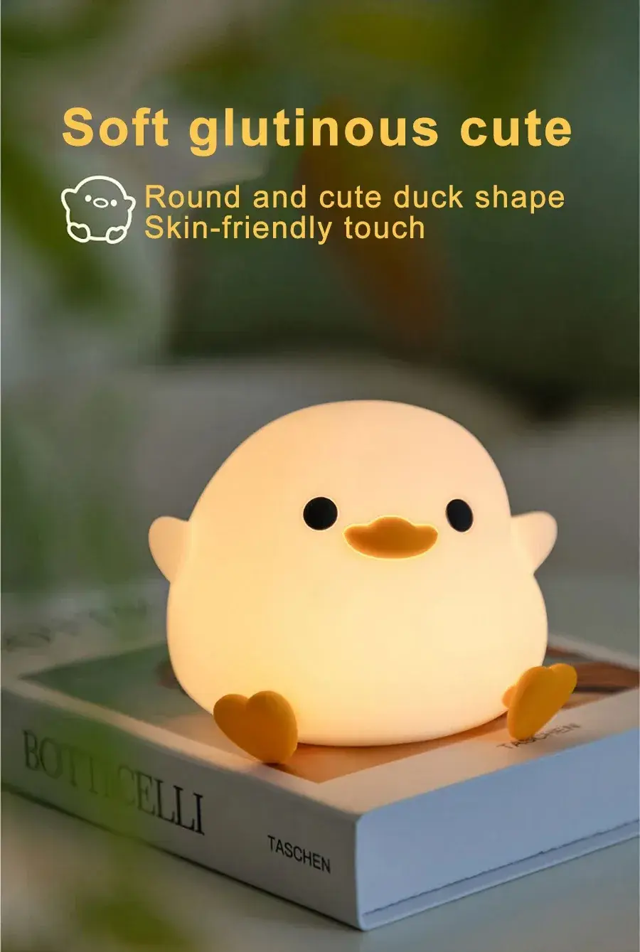 Miniatura: Doudou Duck Silicone Alarm Lamp