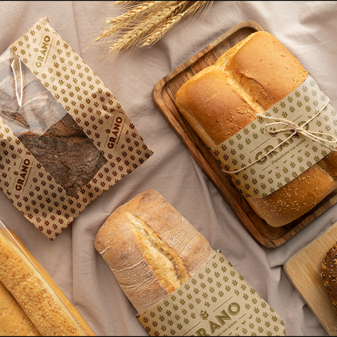 forno panificio pizzeria immagine logo pizza pane dolci