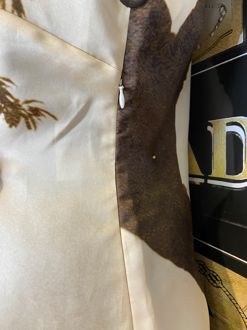 Thumbnail: Dolce and Gabbana Rome Canvas Print Dress