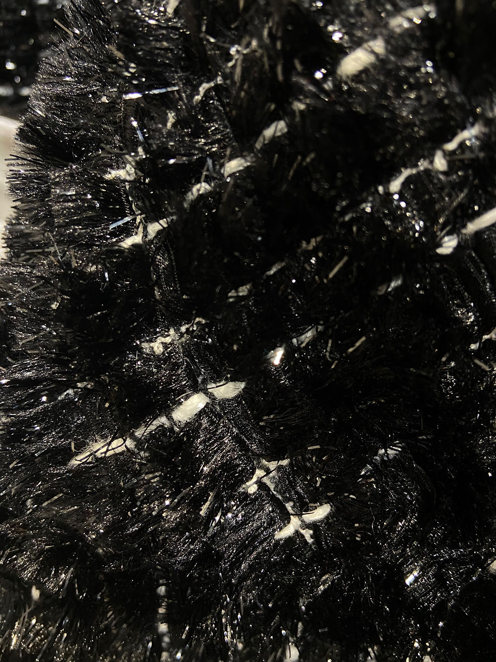 Thumbnail: Chanel Black Fringe Winter Coat