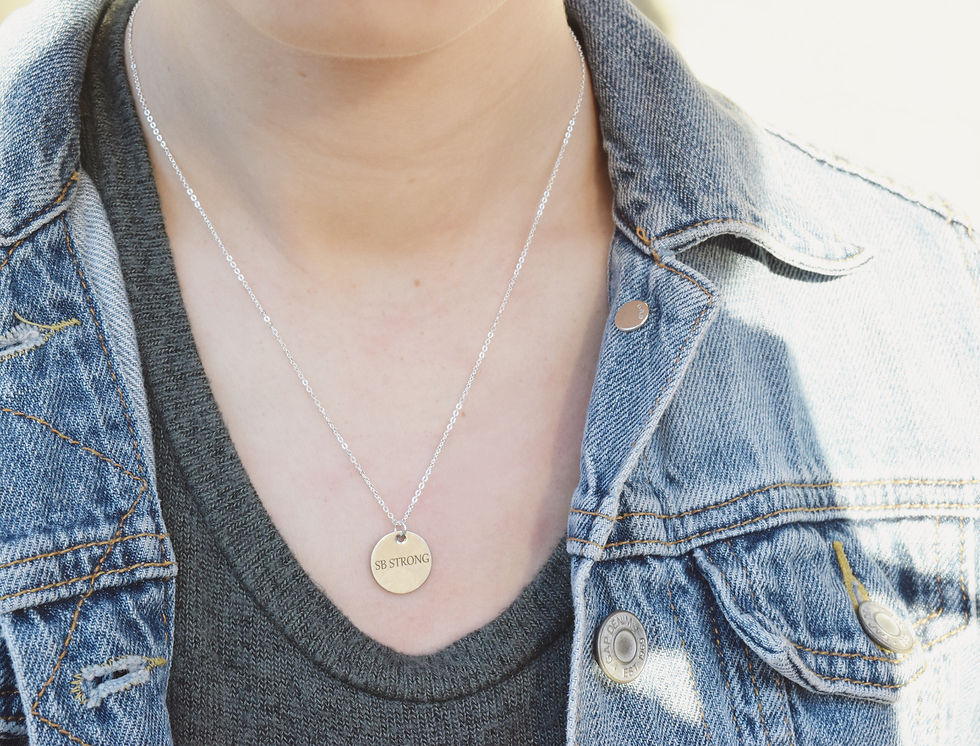 Thumbnail: SB Strong Circle Necklace