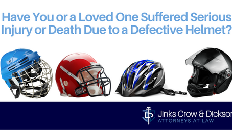 Injuries from Defective Helmets