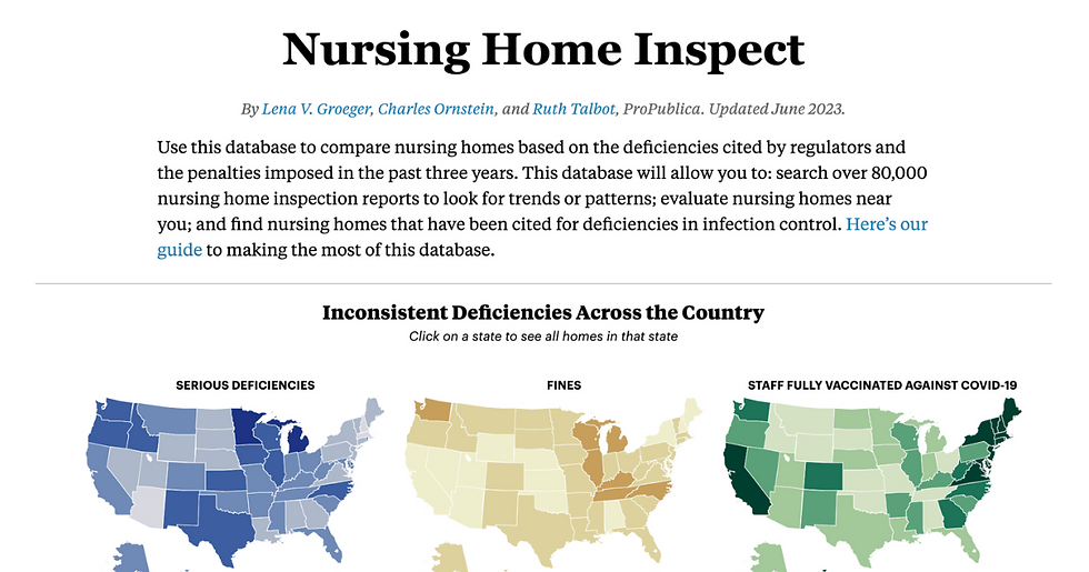An Updated Tool to Identify Local Nursing Homes With Deficiencies