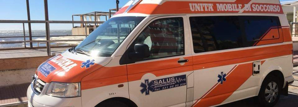 Foto dell'ambulanza