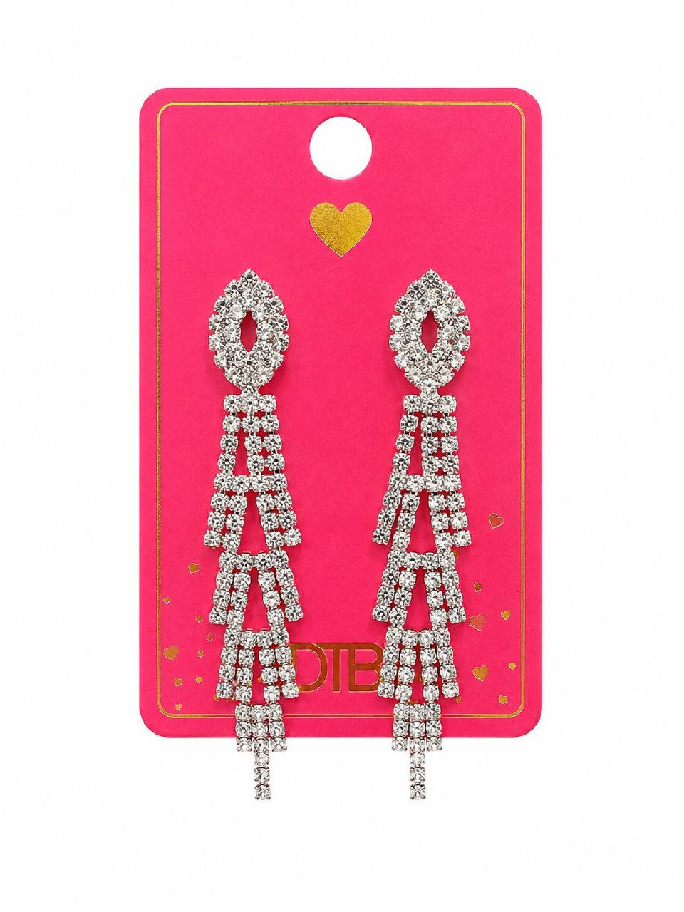 Zarcillos Colgantes Brillantes DTB