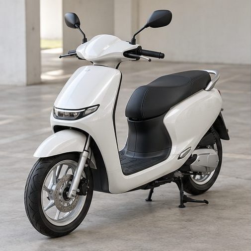 Scooter urbana 160 — Dianteira em três quartos