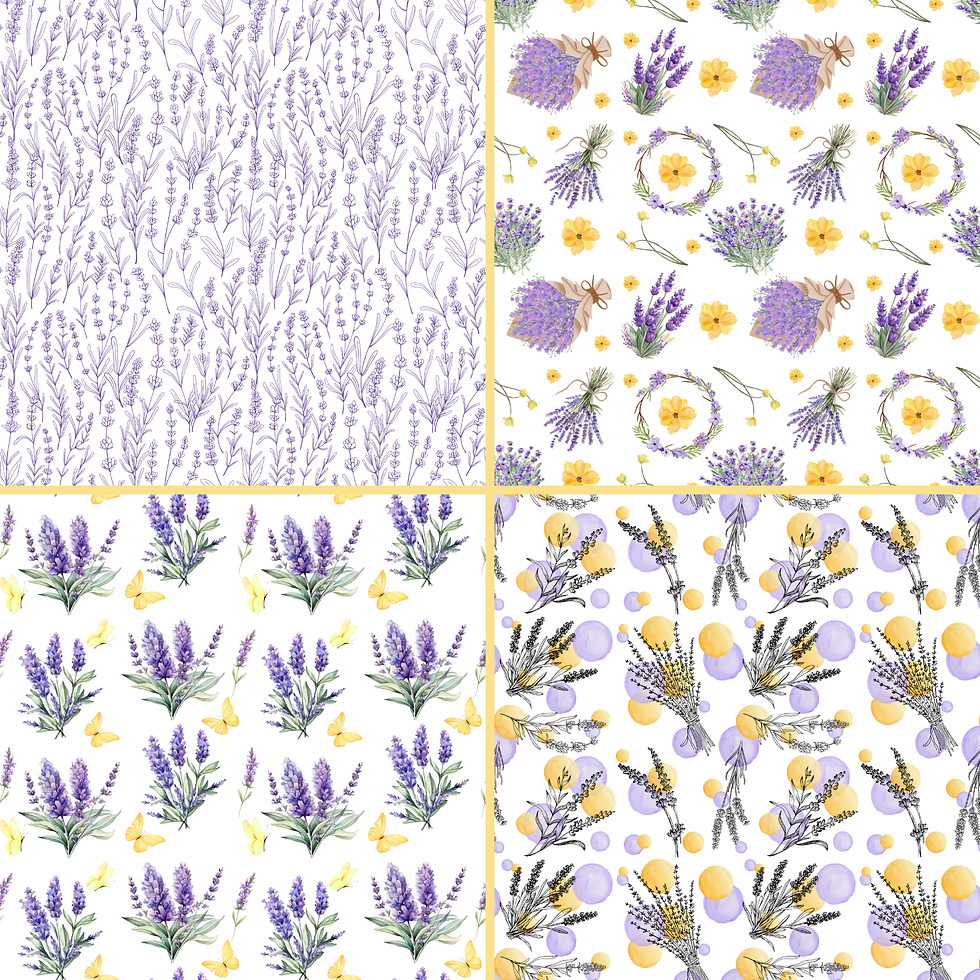 Miniatura: Lavander field