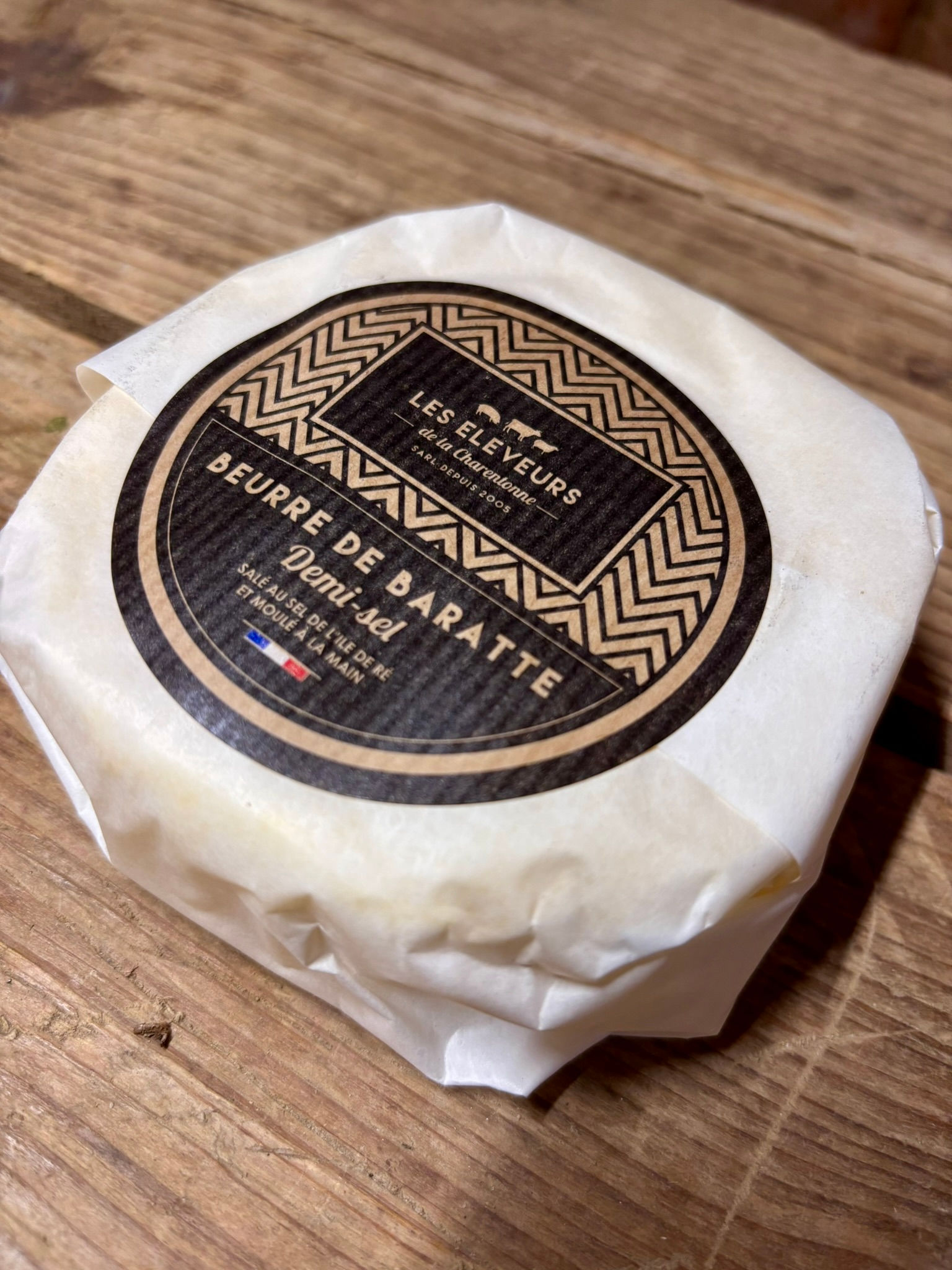 Beurre de baratte demi-sel - x 250 GR