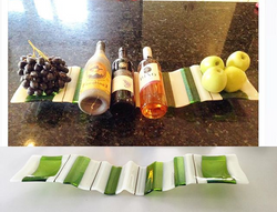 Fused Glass Wine Rack