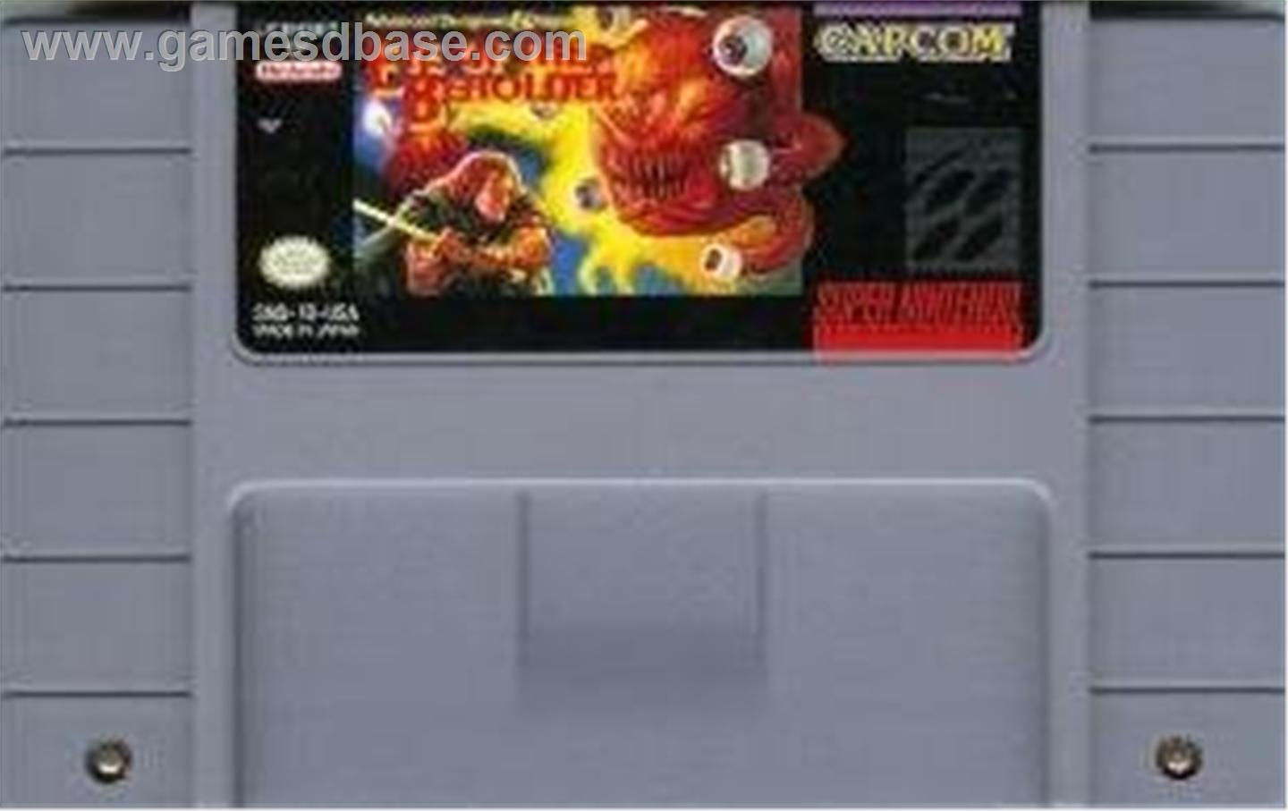 SNES Advanced D&D Eye of the Beholder