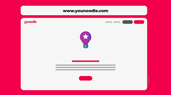 YouNoodle showcase page ilustration