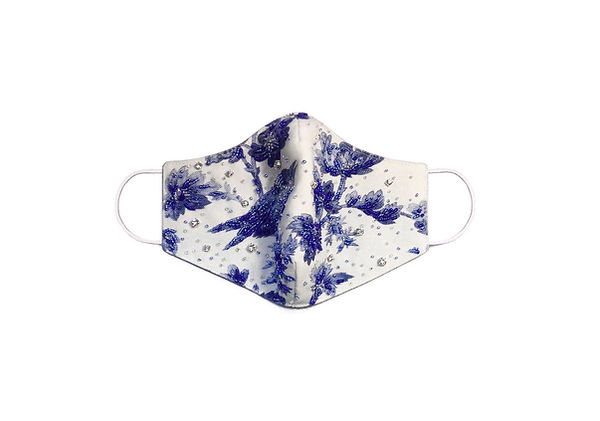 Benveniste Couture Romance Beaded Mask N