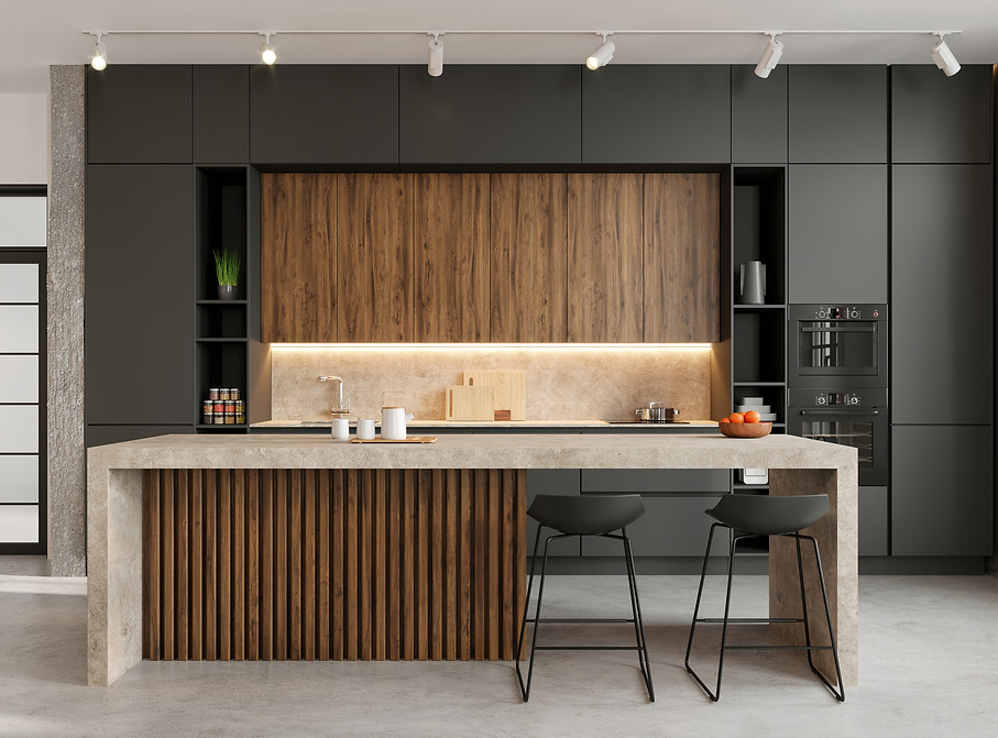 modern elegant kitchen design