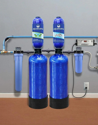 water softener in commercial building