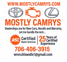 Mostly Camrys in  Dalton, GA