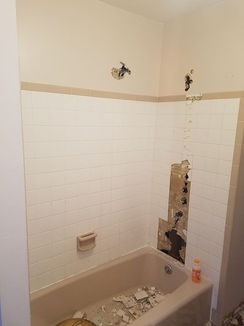 Steve's hall bath B4 - Hatboro PA