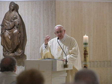 Homélie du Pape François à Ste Marthe: "le témoignage chrétien dérange"