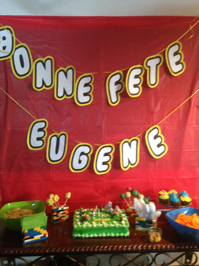 Construisons une fête Lego!