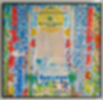 Custom ketubah art by Meir Levy with colorful Judaica-inspired details.