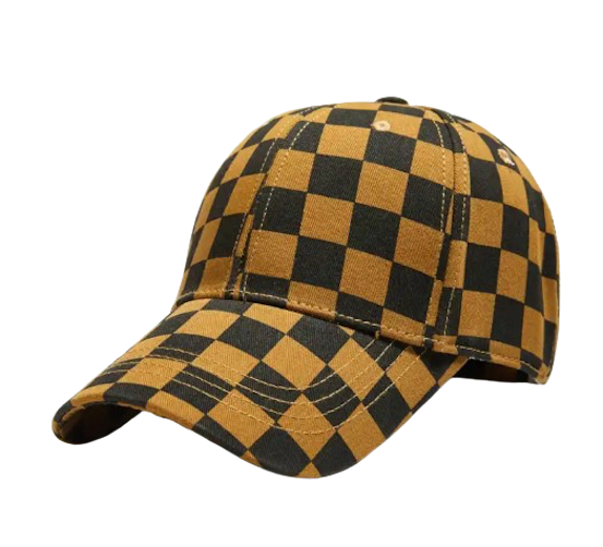 Miniatura: Gorra de Ajedrez Tipo Beisbol Cuadro grande