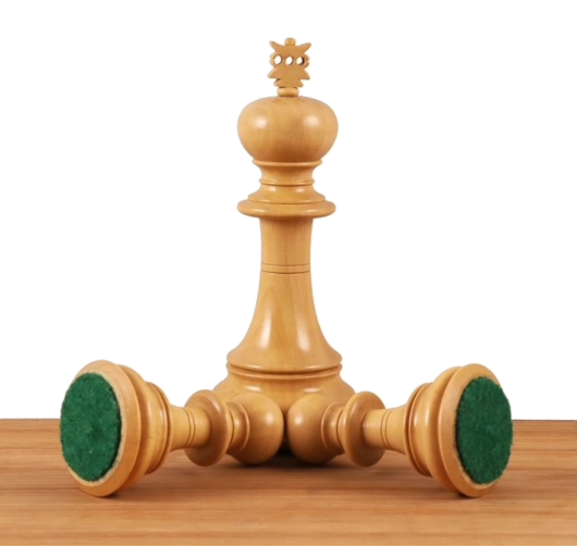 Miniatura: Ajedrez de Madera de Palo de Rosa (Rosebud) Prestige Luxury 4.6"