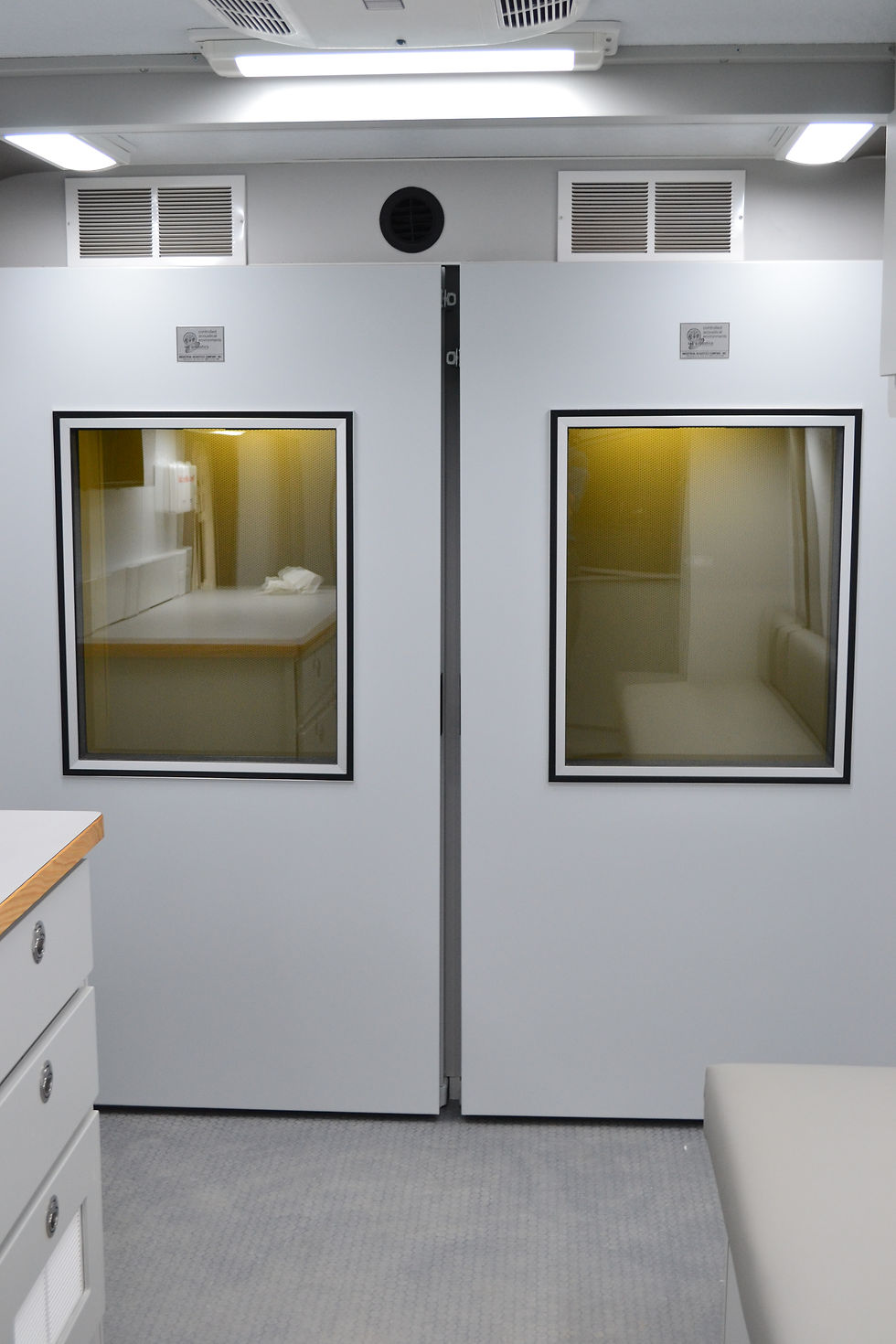 Double Testing Booth