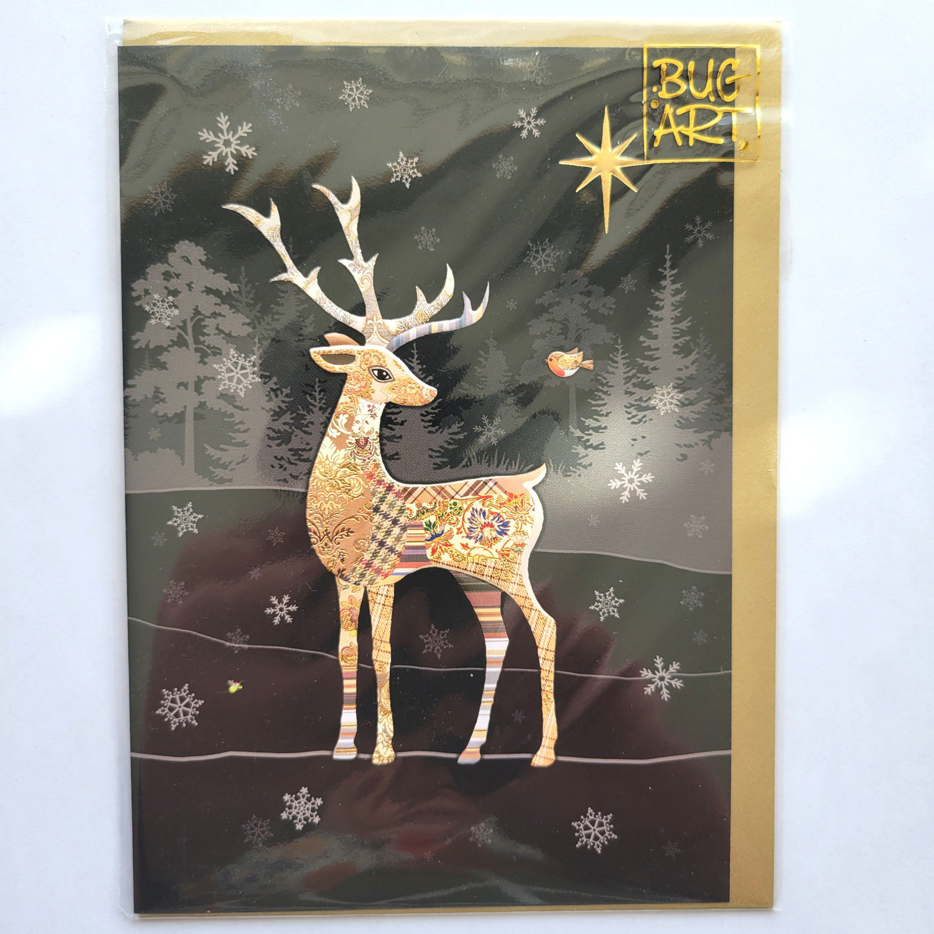 Card Deer / Star